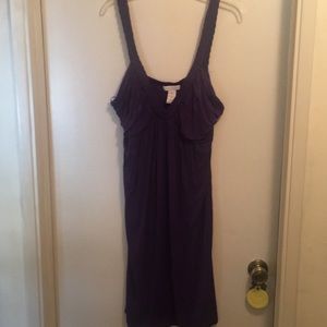 Purple summer dress
